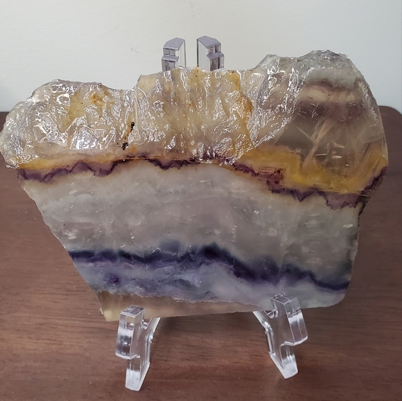 Fluorite Crystal Slab - Picture 6 of 13